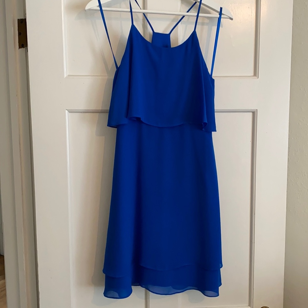 Gianni Bini royal blue dress